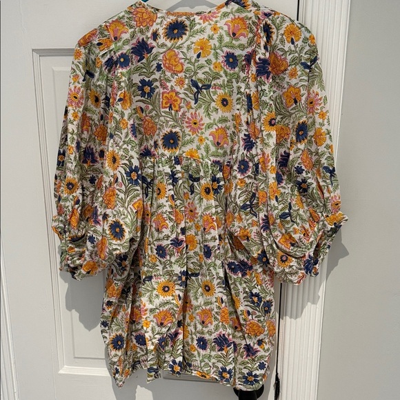 Mille Thalia Top in Wildflower ☀️Resort & Travel☀️Tassel Tie L - Picture 7 of 10